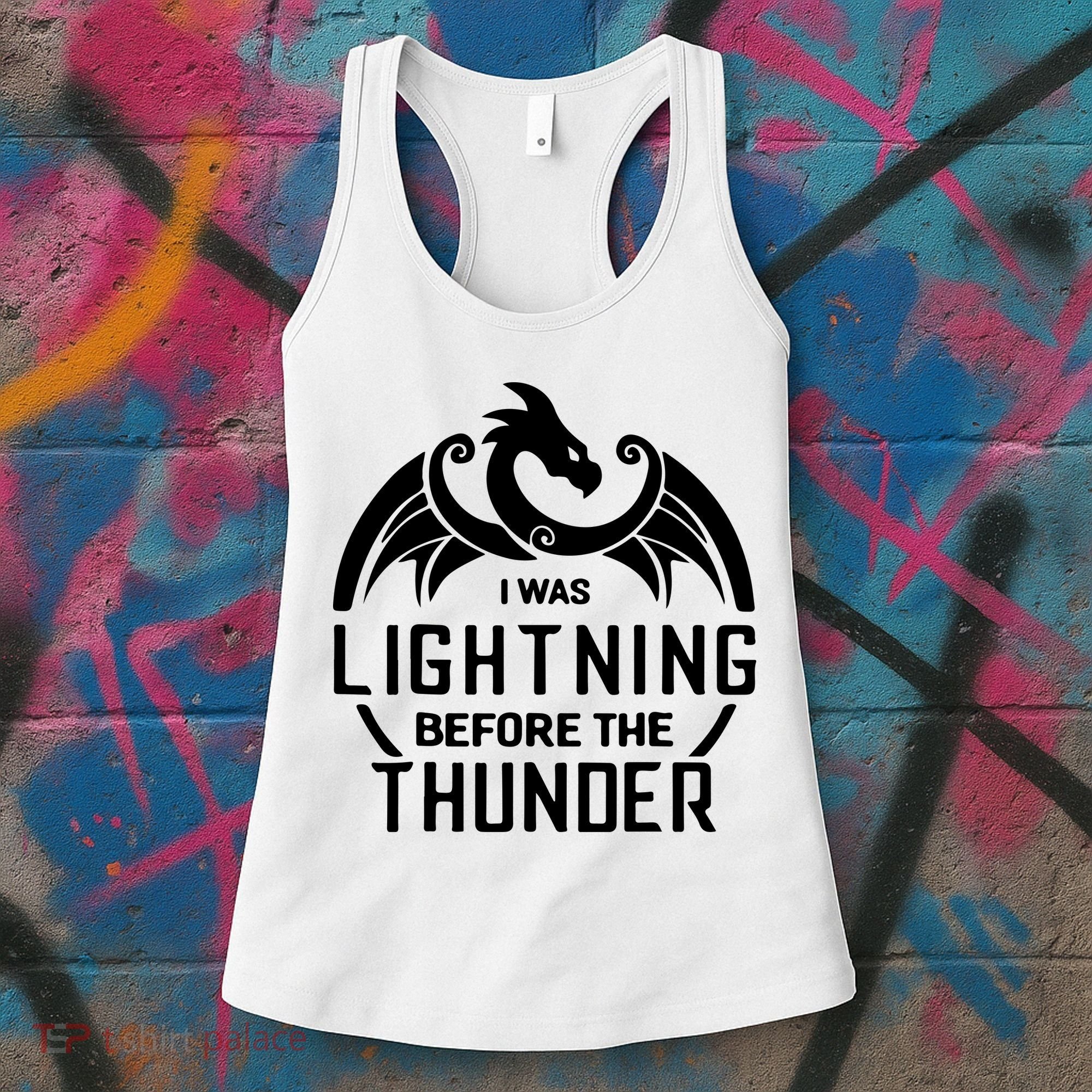 I Was Lightning Before The Thunder Women's Tank Top
