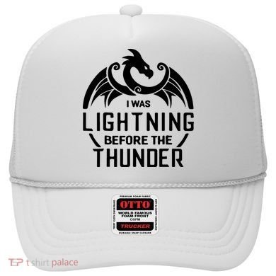 I Was Lightning Before The Thunder Hat