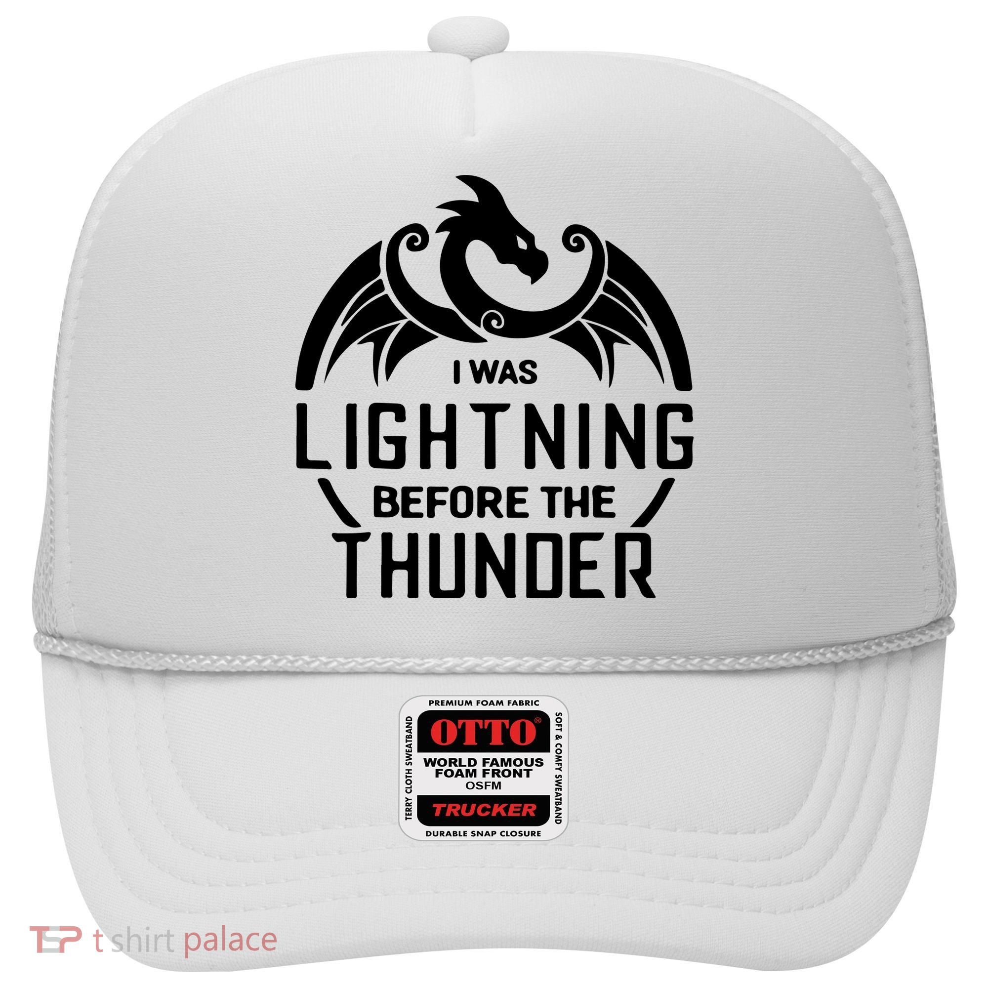 I Was Lightning Before The Thunder Hat