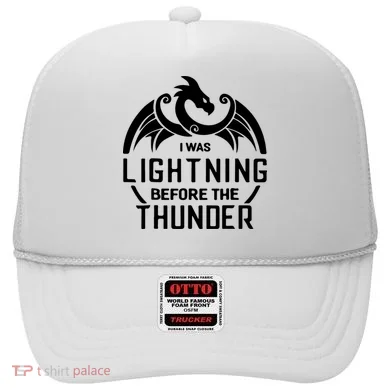 I Was Lightning Before The Thunder Hat