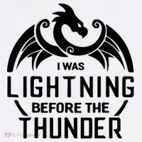 I Was Lightning Before The Thunder Hat thumb 2