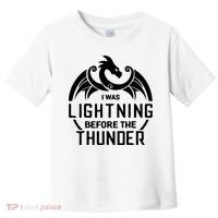 I Was Lightning Before The Thunder Toddler T-Shirt thumb 0