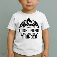 I Was Lightning Before The Thunder Toddler T-Shirt thumb 2