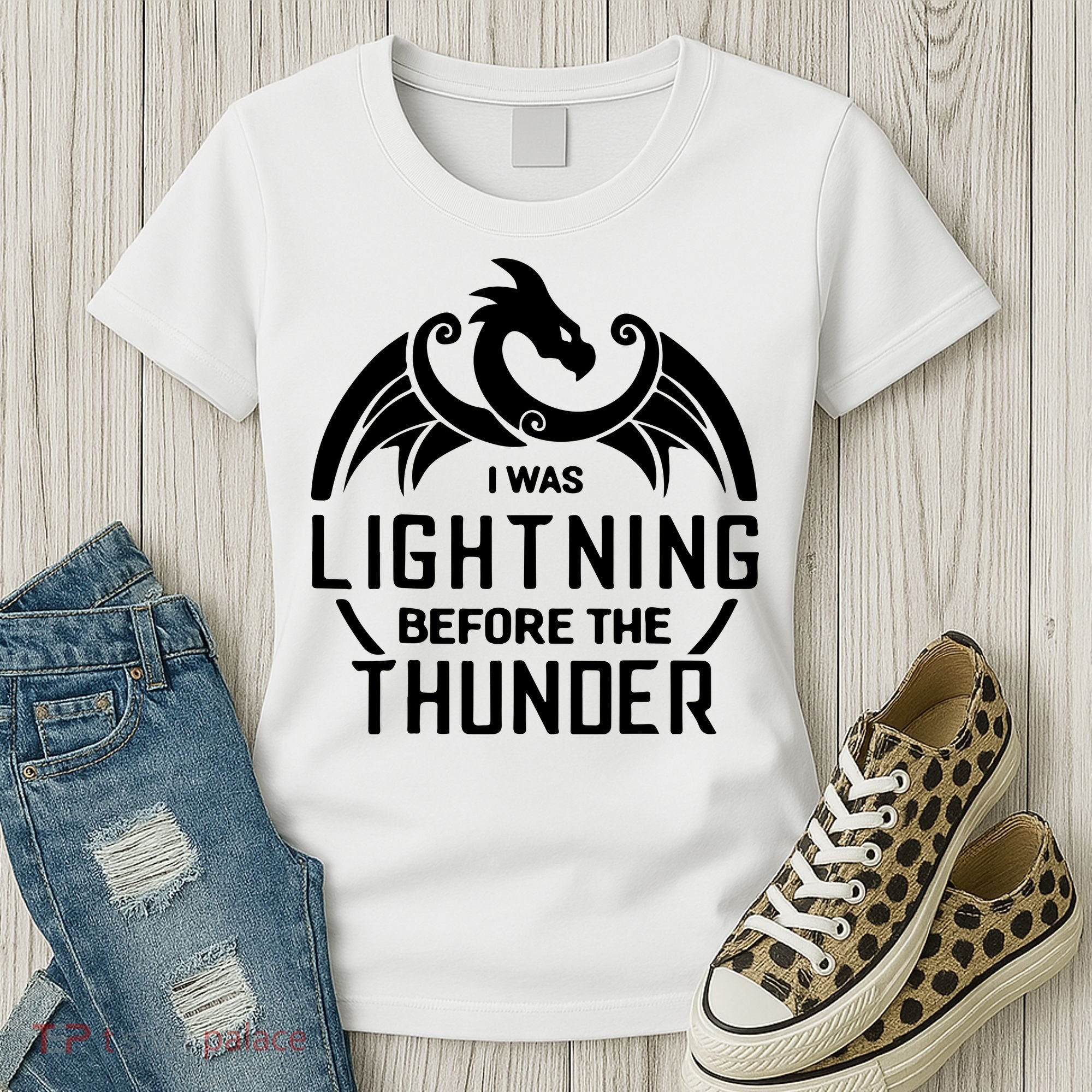 I Was Lightning Before The Thunder Women's T-Shirt