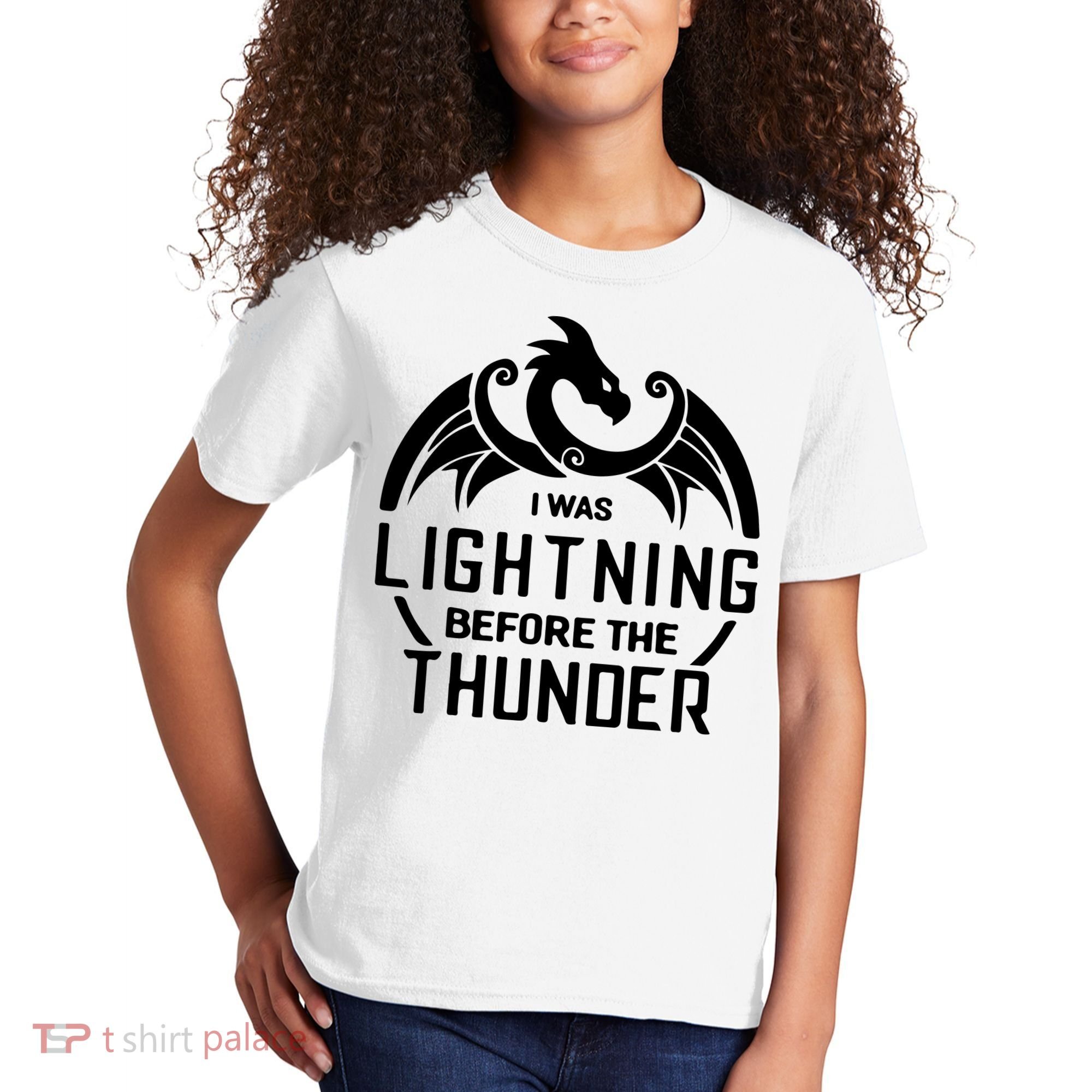 I Was Lightning Before The Thunder Kids T-Shirt