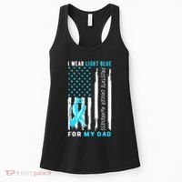 I Wear Light Blue For My Dad Prostate Cancer Awareness Women's Tank Top thumb 0