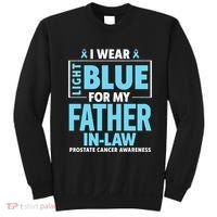 I Wear Light Blue For My Father In Law Prostate Cancer Sweatshirt thumb 0