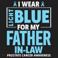 I Wear Light Blue For My Father In Law Prostate Cancer Beanie thumb 2