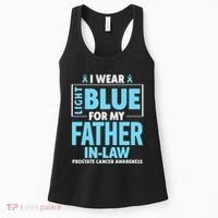 I Wear Light Blue For My Father In Law Prostate Cancer Women's Tank Top thumb 0
