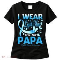 I Wear Light Blue For My Papa Prostate Cancer Awareness Women's T-Shirt thumb 0