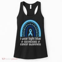 I Wear Light Blue For Prostate Cancer Awareness Women's Tank Top thumb 0