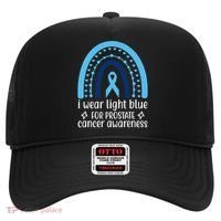 I Wear Light Blue For Prostate Cancer Awareness Hat thumb 0