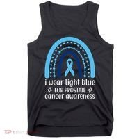 I Wear Light Blue For Prostate Cancer Awareness Tank Top thumb 0