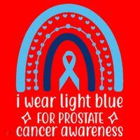 I Wear Light Blue For Prostate Cancer Awareness Santa Hat thumb 1