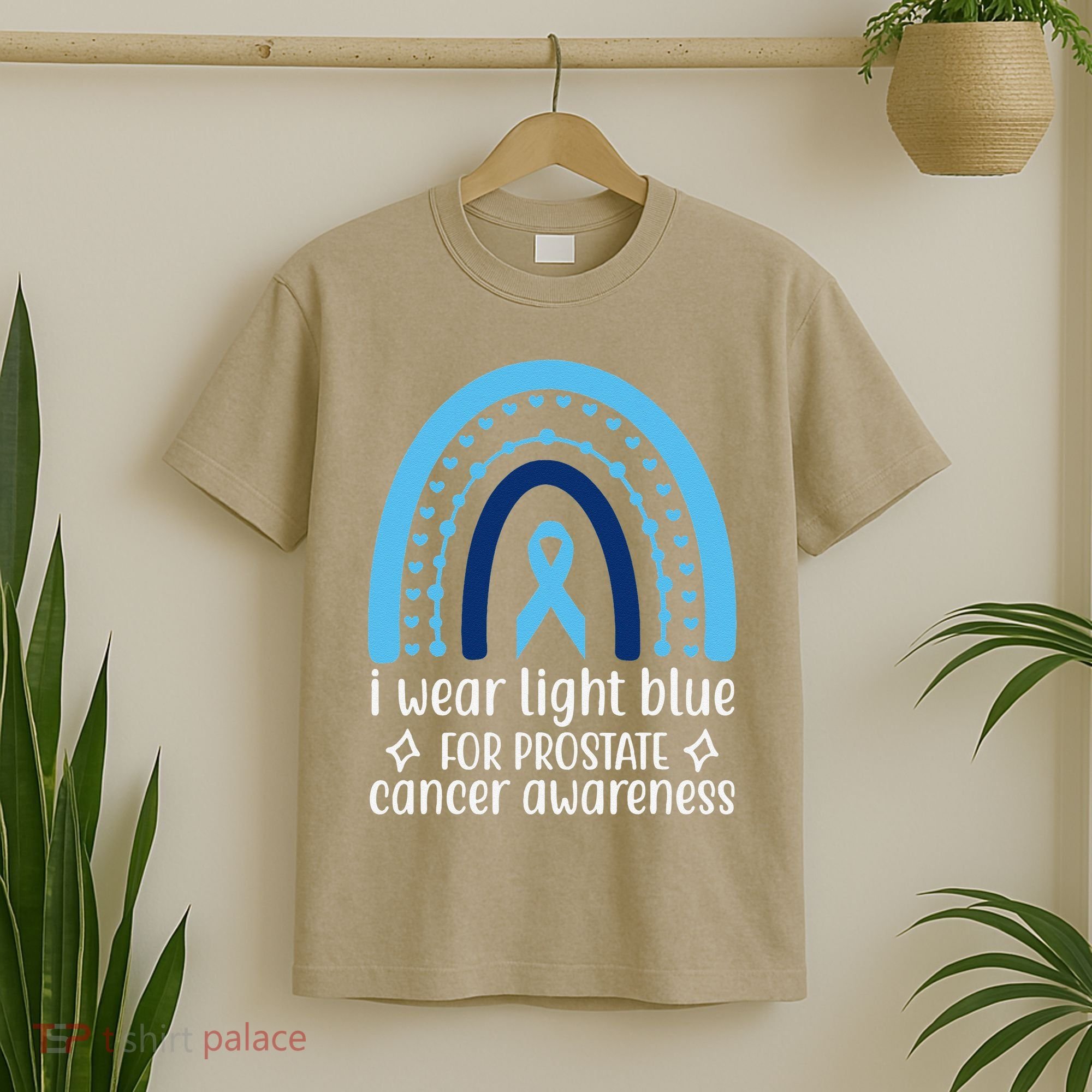 I Wear Light Blue For Prostate Cancer Awareness T-Shirt