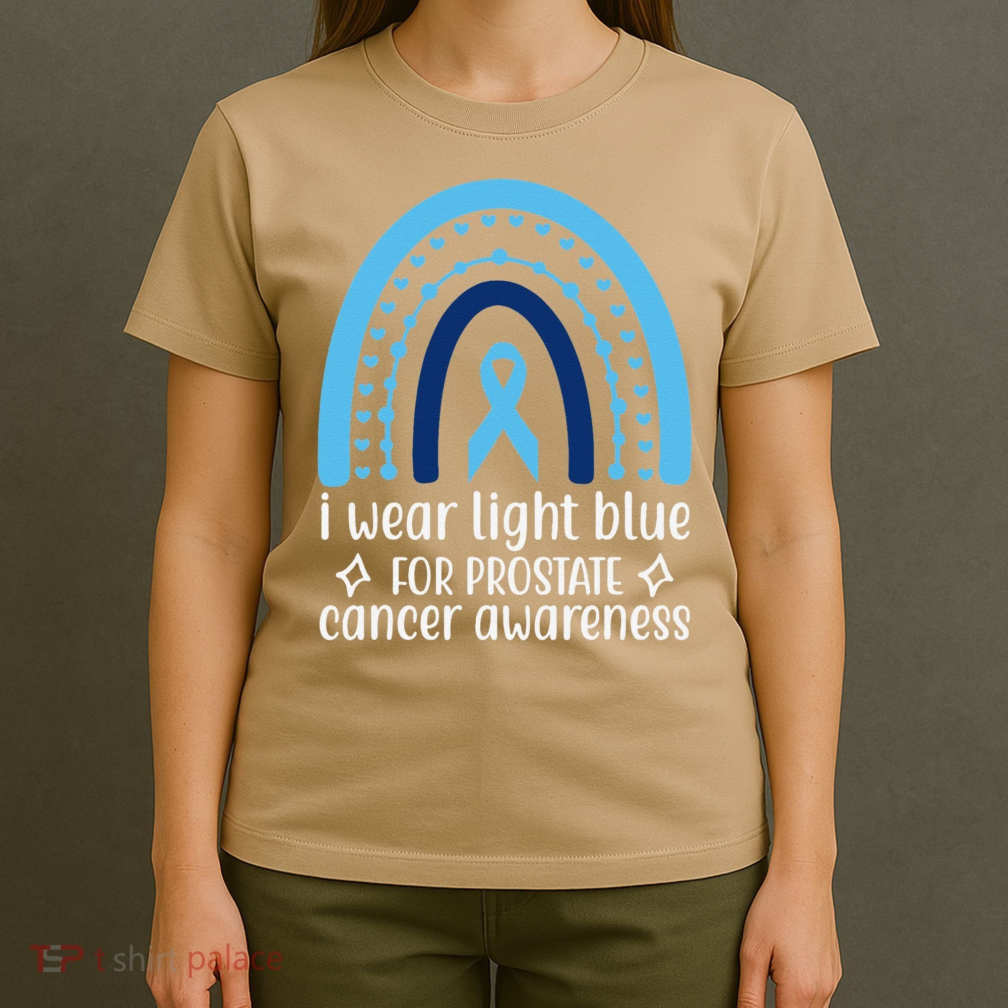 I Wear Light Blue For Prostate Cancer Awareness T-Shirt