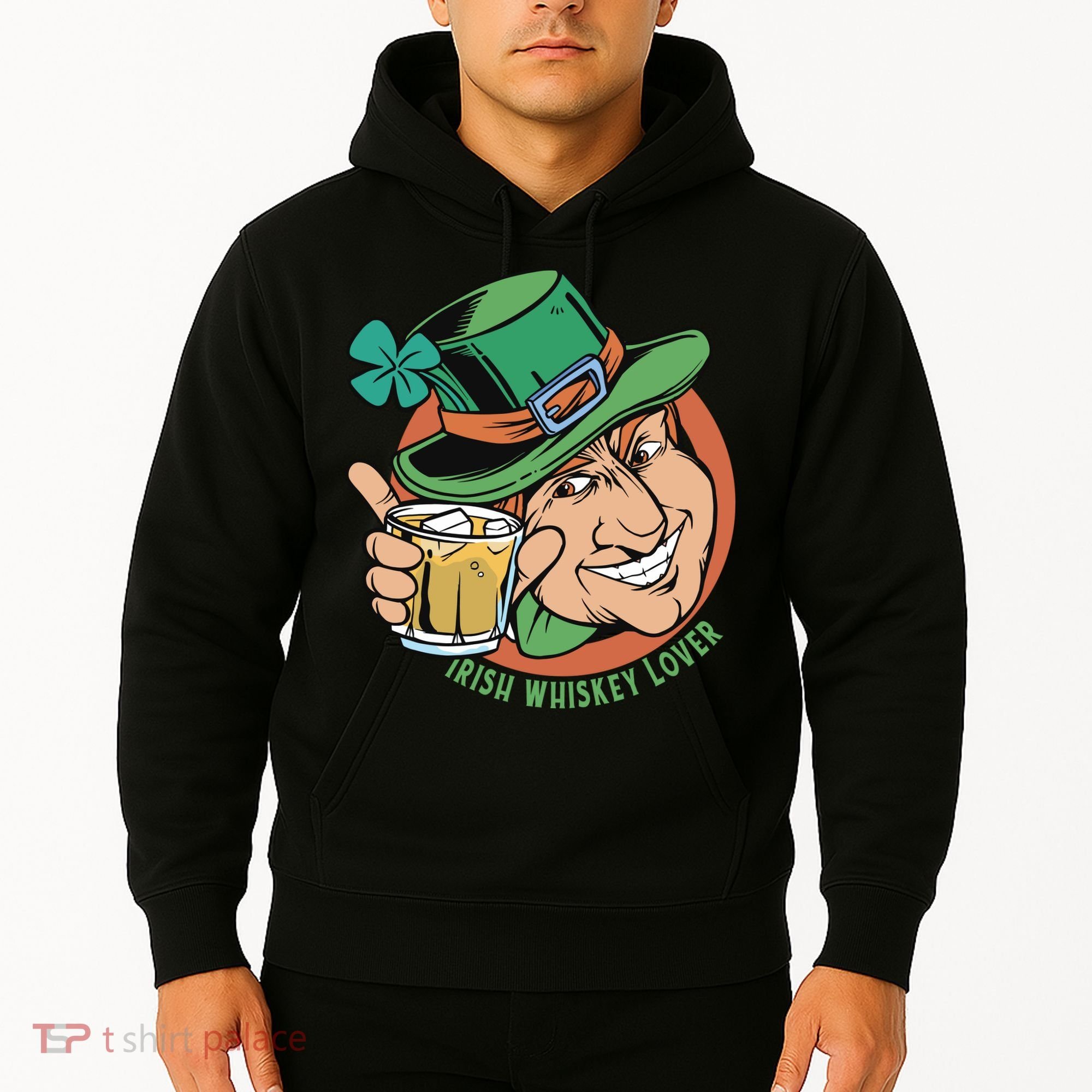 Irish Whiskey Lover St Patricks Day Hoodie
