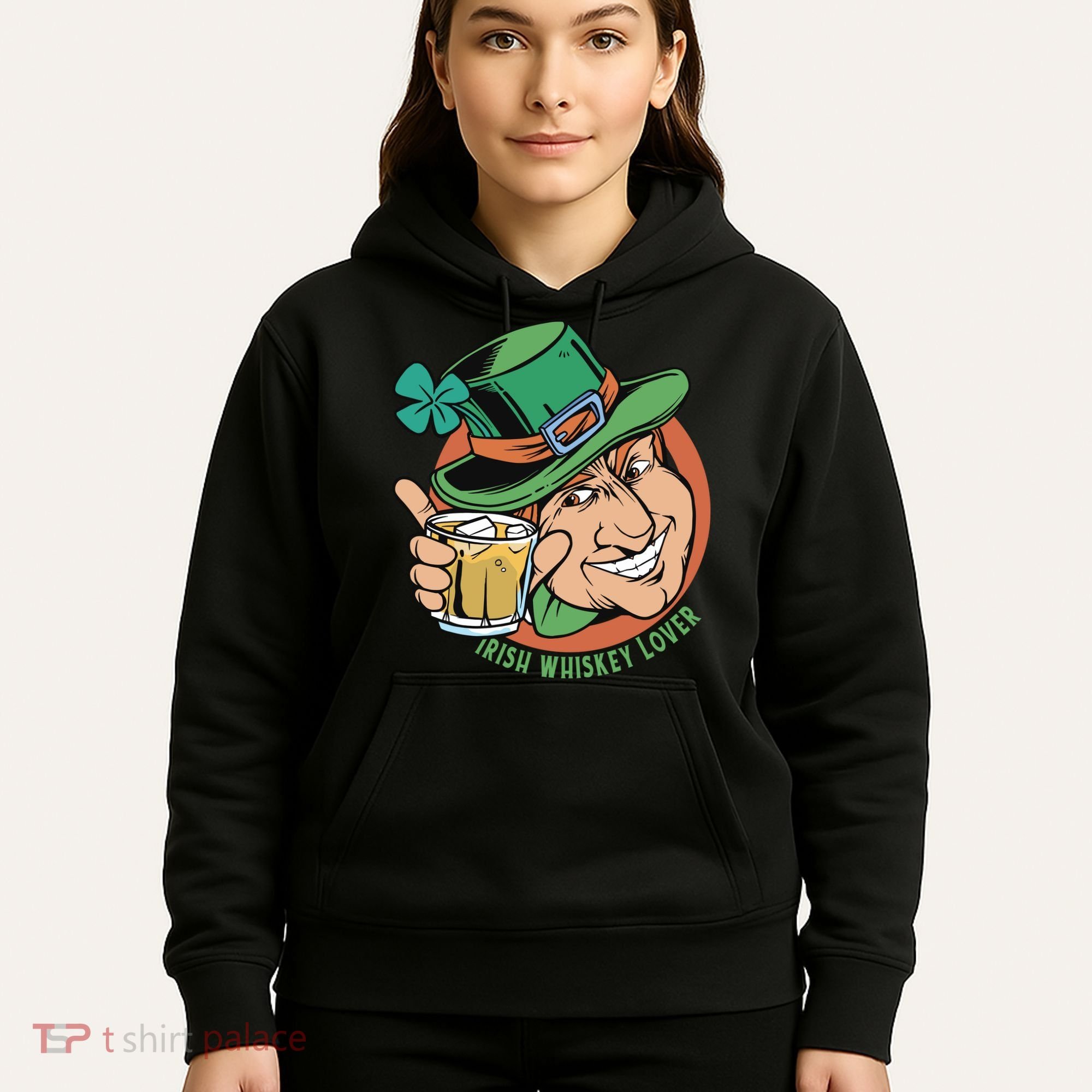 Irish Whiskey Lover St Patricks Day Hoodie