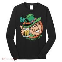 Irish Whiskey Lover St Patricks Day Long Sleeve Shirt thumb 0