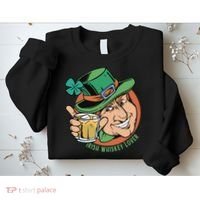 Irish Whiskey Lover St Patricks Day Sweatshirt thumb 2