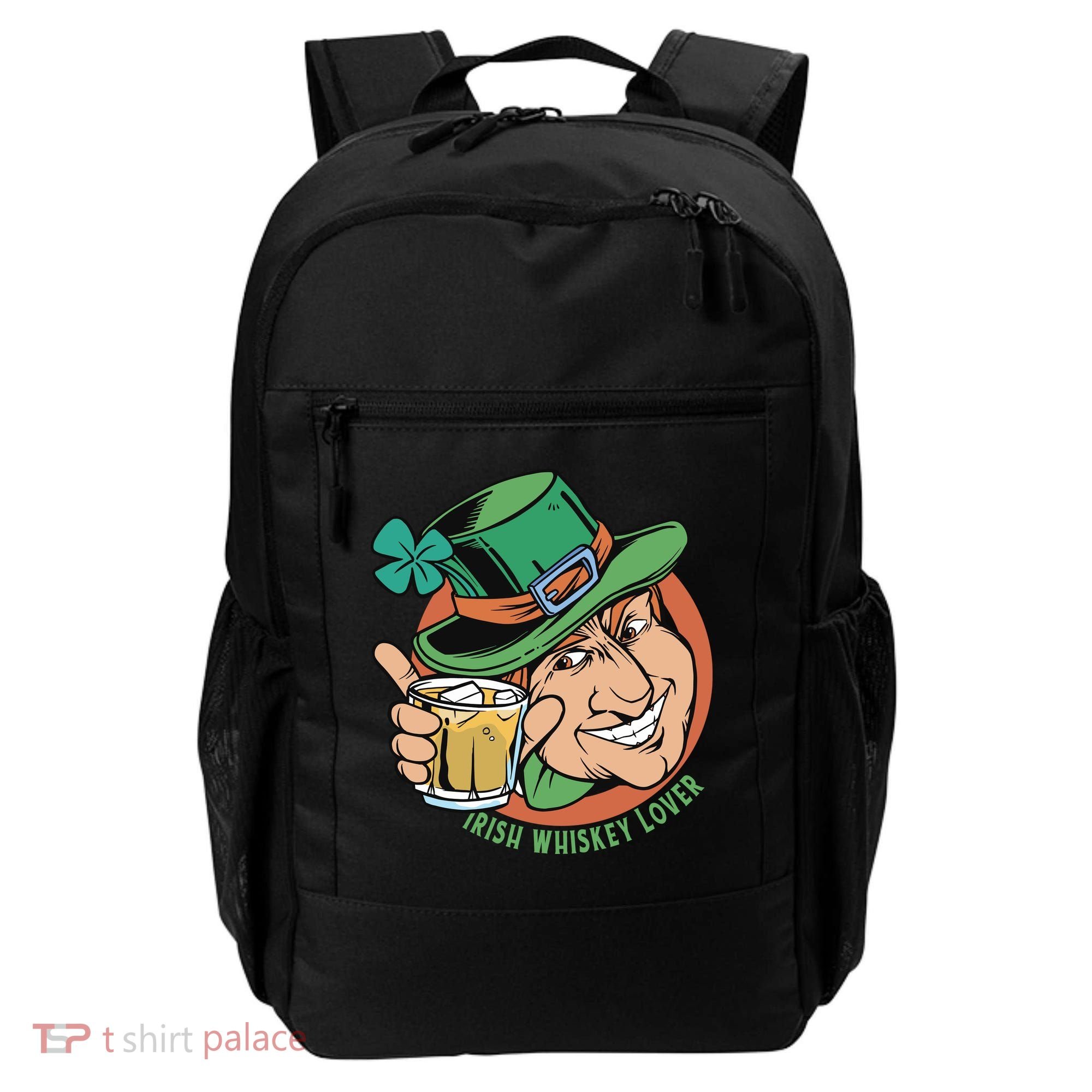 Irish Whiskey Lover St Patricks Day Backpack