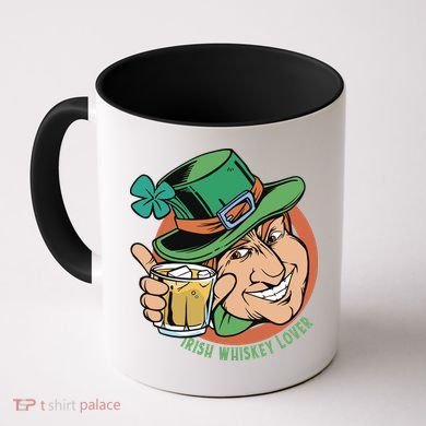 Irish Whiskey Lover St Patricks Day Coffee Mug