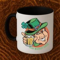Irish Whiskey Lover St Patricks Day Coffee Mug thumb 2