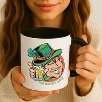 Irish Whiskey Lover St Patricks Day Coffee Mug thumb 3