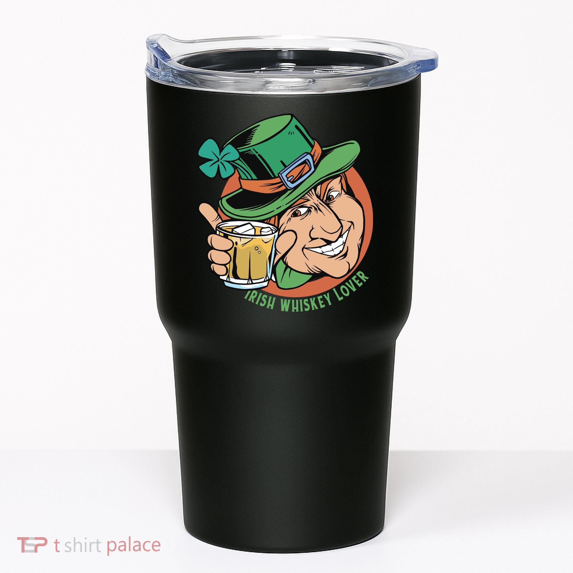 Irish Whiskey Lover St Patricks Day Tumbler