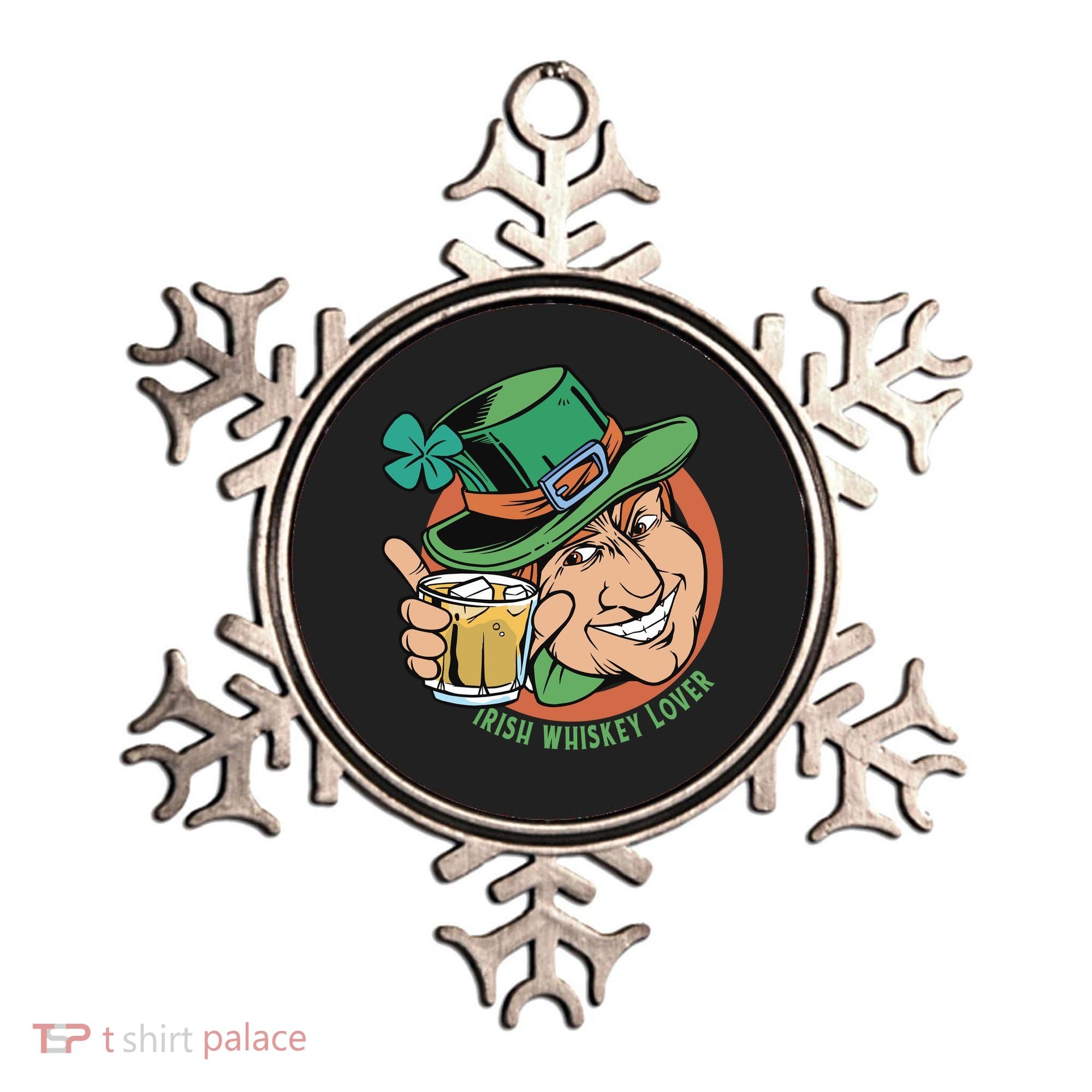 Irish Whiskey Lover St Patricks Day Ornament