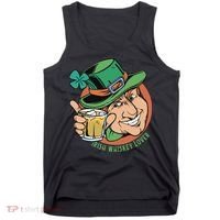 Irish Whiskey Lover St Patricks Day Tank Top thumb 0