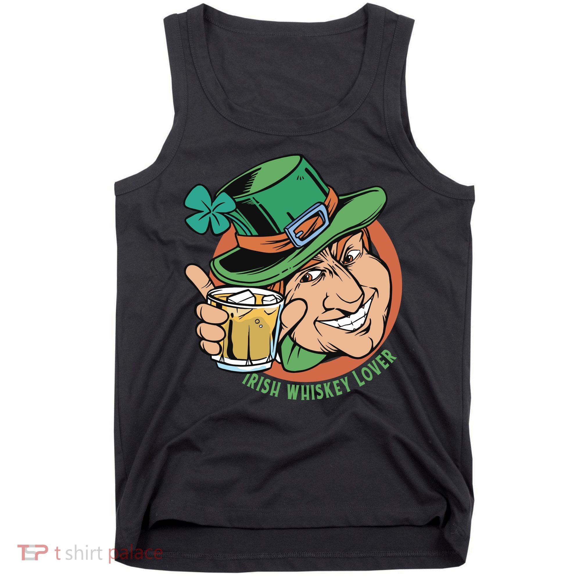 Irish Whiskey Lover St Patricks Day Tank Top