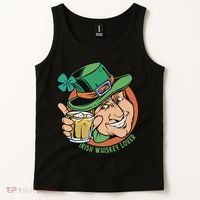 Irish Whiskey Lover St Patricks Day Tank Top thumb 2