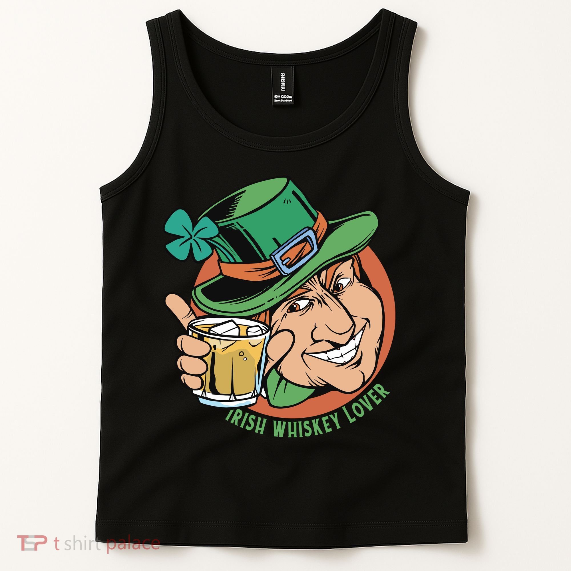 Irish Whiskey Lover St Patricks Day Tank Top