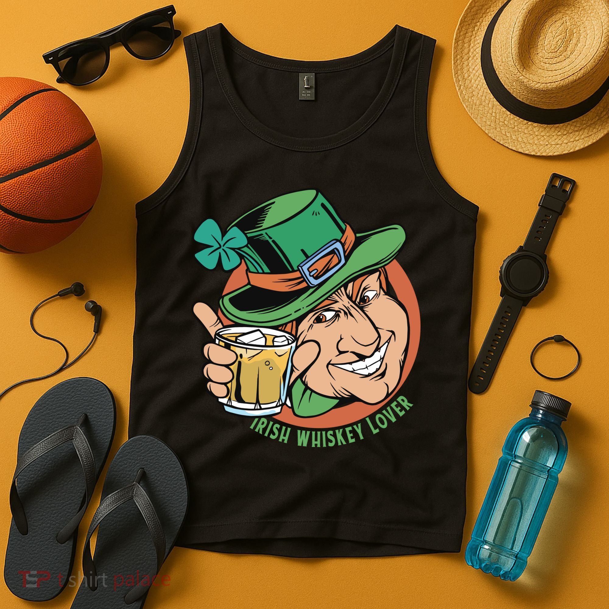 Irish Whiskey Lover St Patricks Day Tank Top