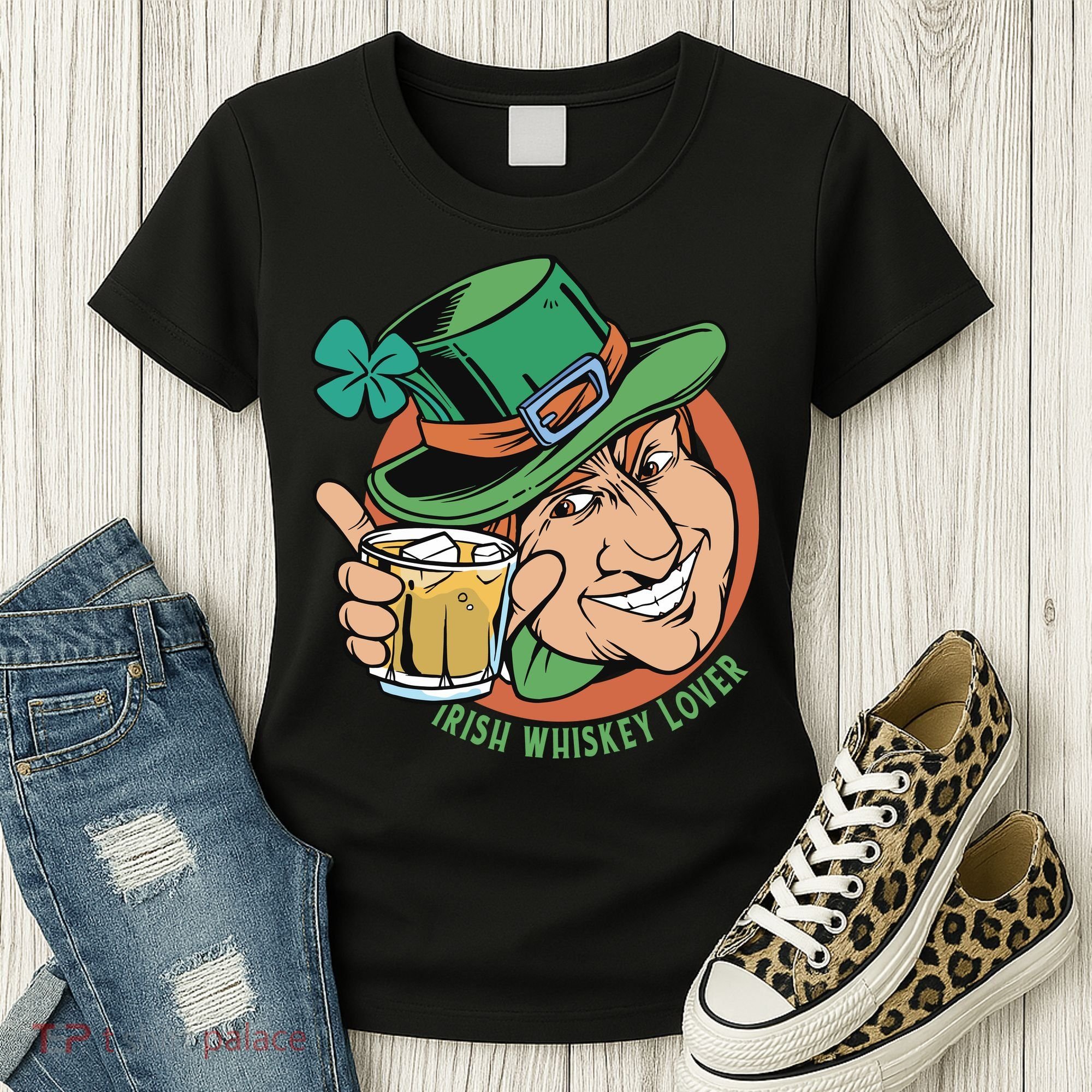 Irish Whiskey Lover St Patricks Day Women's T-Shirt