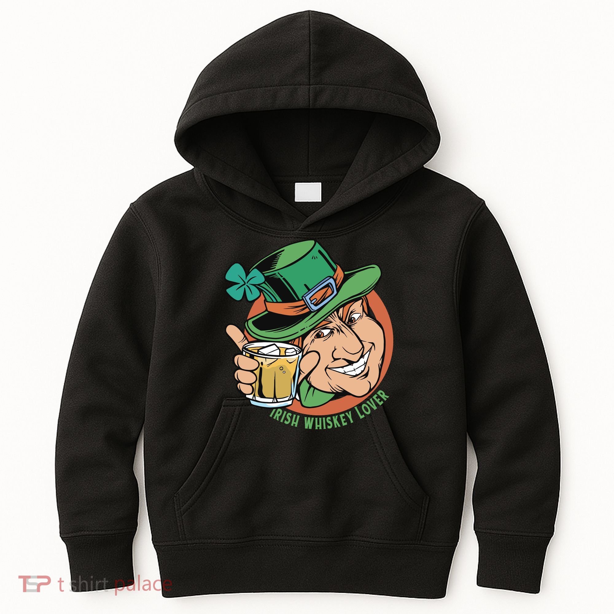 Irish Whiskey Lover St Patricks Day Kids Hoodie