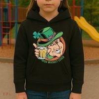 Irish Whiskey Lover St Patricks Day Kids Hoodie thumb 3