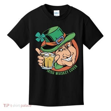 Irish Whiskey Lover St Patricks Day Kids T-Shirt