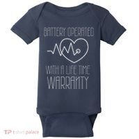 Im Wired Like That Icd Surgery Cardiac Pacemaker Chd Warrior Baby Bodysuit thumb 0