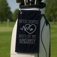 Im Wired Like That Icd Surgery Cardiac Pacemaker Chd Warrior Golf Towel thumb 2