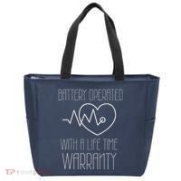 Im Wired Like That Icd Surgery Cardiac Pacemaker Chd Warrior Tote Bag thumb 0
