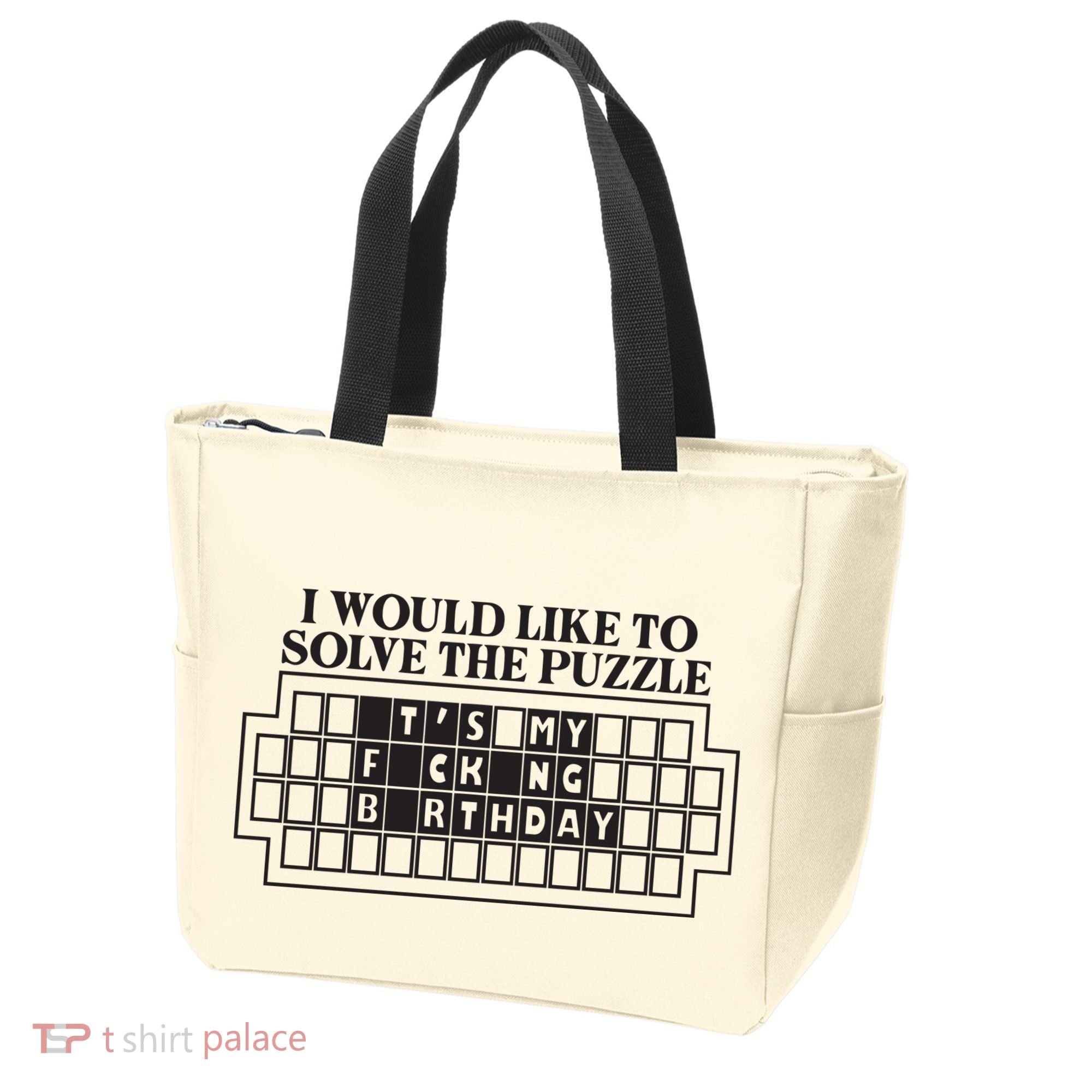 I Would Like To Solve The Puzzle Fuck The Patriarchy Tote Bag