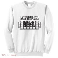 I Would Like To Solve The Puzzle Fuck The Patriarchy Sweatshirt thumb 0