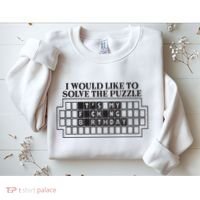 I Would Like To Solve The Puzzle Fuck The Patriarchy Sweatshirt thumb 2