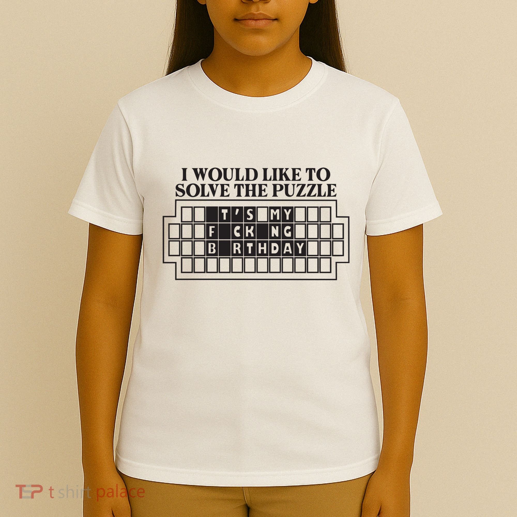 I Would Like To Solve The Puzzle Fuck The Patriarchy T-Shirt