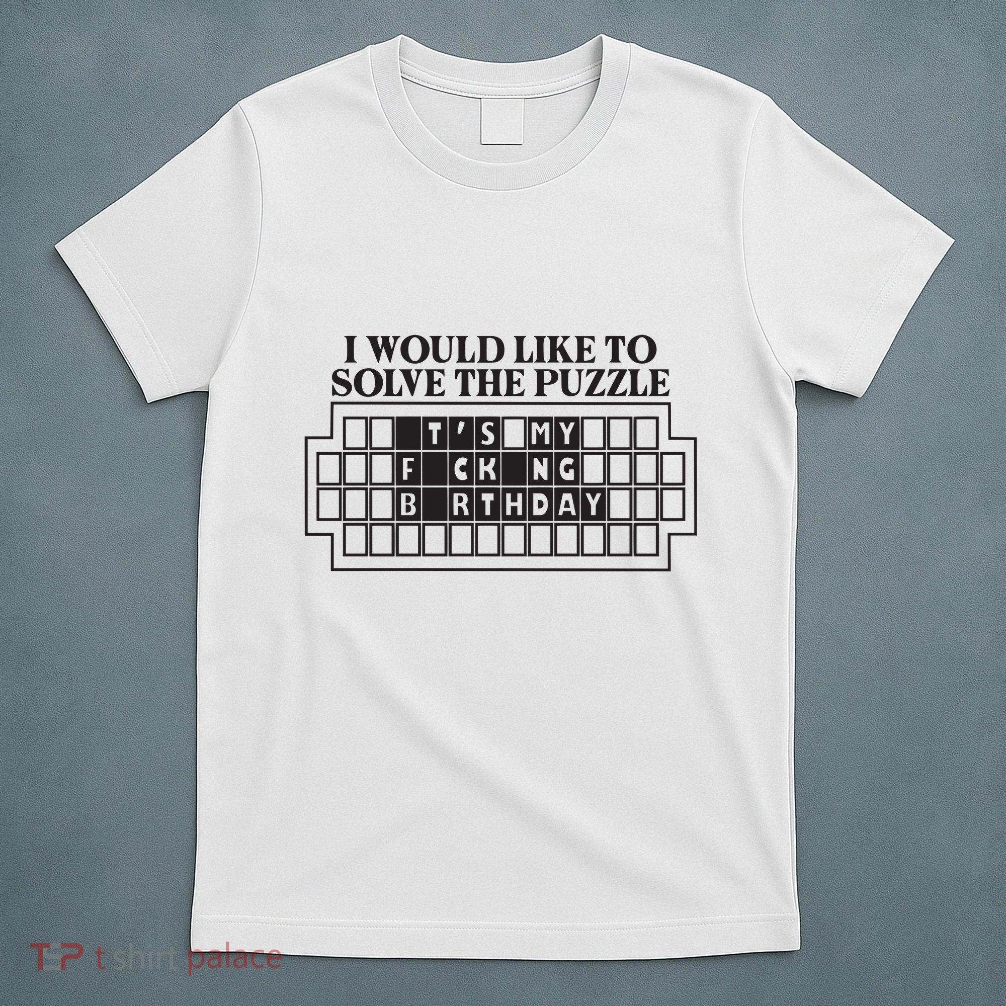 I Would Like To Solve The Puzzle Fuck The Patriarchy T-Shirt