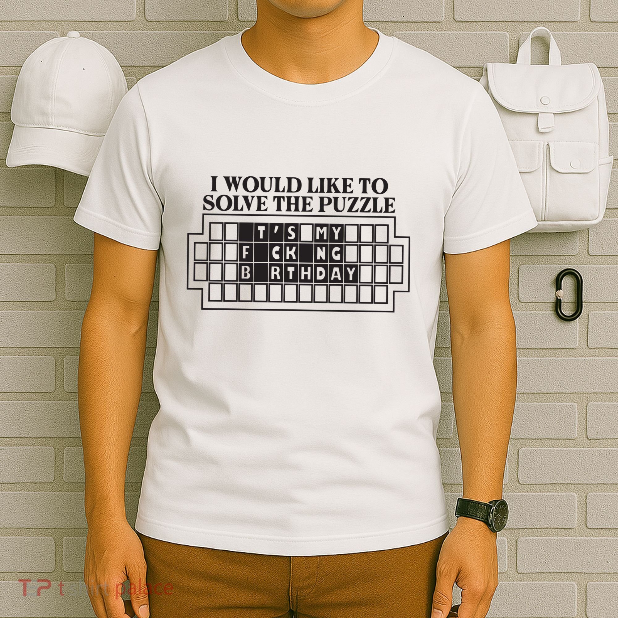I Would Like To Solve The Puzzle Fuck The Patriarchy T-Shirt