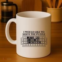 I Would Like To Solve The Puzzle Fuck The Patriarchy Coffee Mug thumb 4