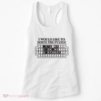 I Would Like To Solve The Puzzle Fuck The Patriarchy Women's Tank Top thumb 0